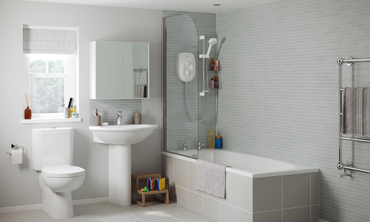 Showers Vie Electric Showers 9.5 Kw Electric Shower White/Chrome 1.1788.005