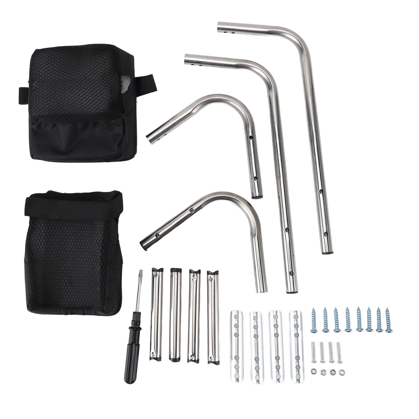Knee Seat Gardening Tool Stainless Steel Ergonomic Ankle Support Multifunctional Knee Seat Leg Brace for Gardening Work