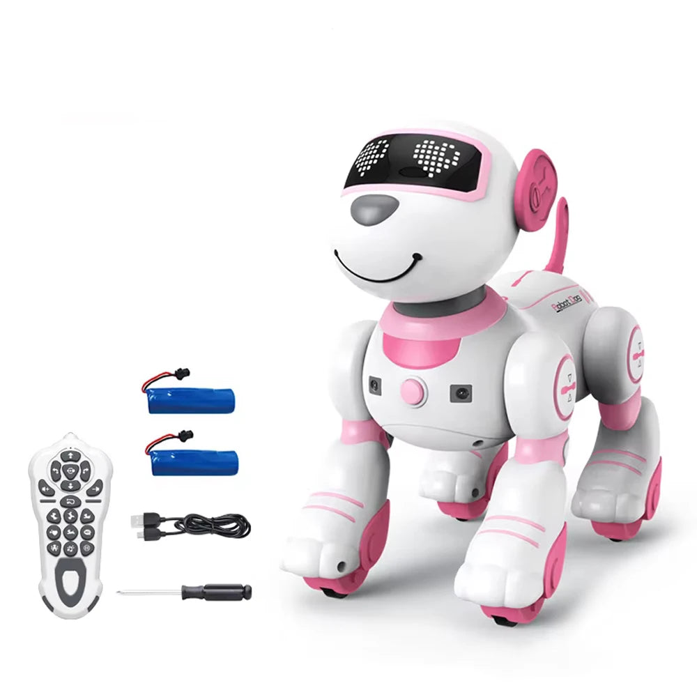 Robot Dog Stunt Walking Dancing Electric Pet Dog Remote Control Magic Pet Dog Toy Intelligent Touch Remote Control Children Toys