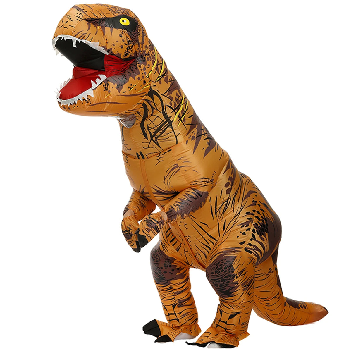 T-REX Inflatable Suit Adult Fancy Role-Playing Tyrannosaurus Costume Dinosaur Cosplay Halloween Party Carnival Apparel