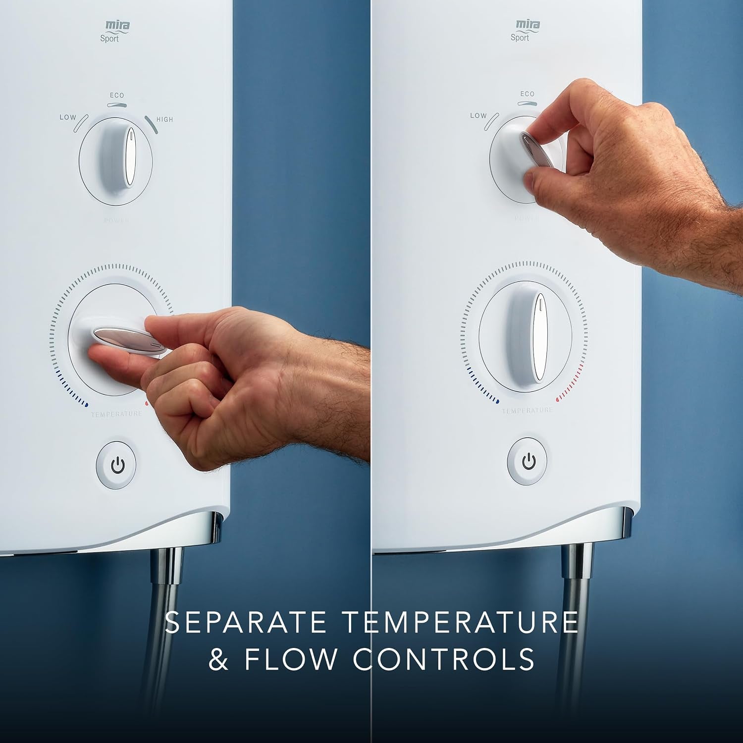Showers  Sport Single Outlet Electric Shower 10.8KW