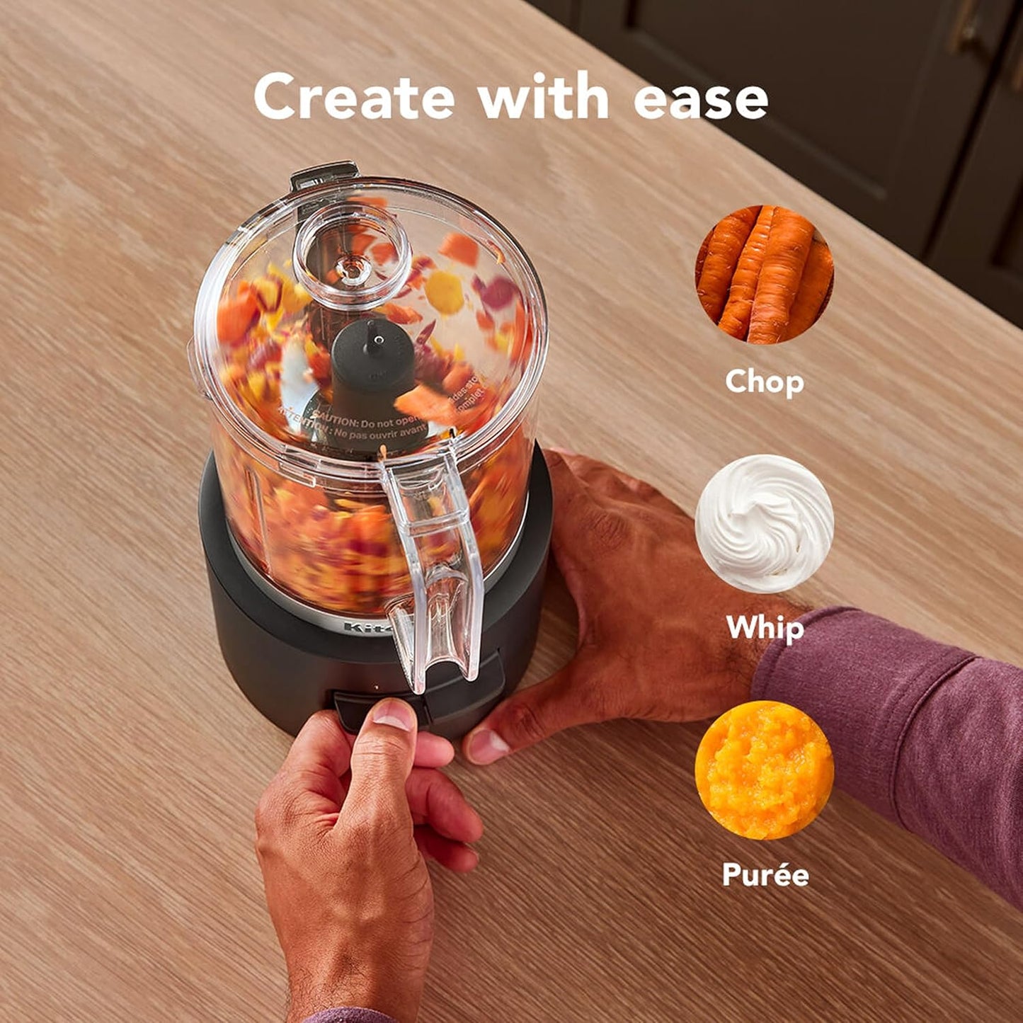 Kitchenaid GO - CORDLESS FOOD CHOPPER without BATTERY - 5KFCR500BM