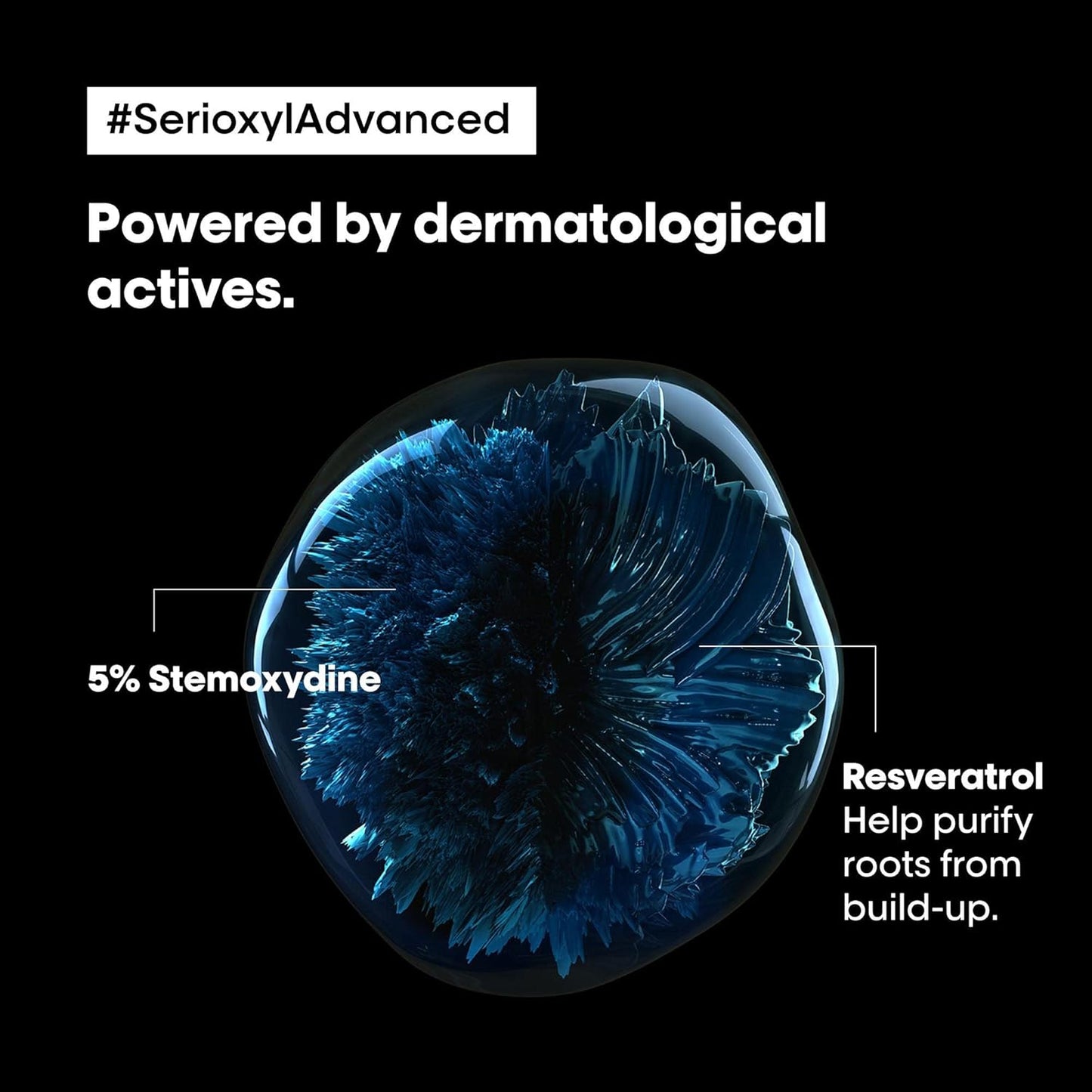 L'Oréal Professionnel Serioxyl Advanced Density Activator Serum, Densifying Scalp Treatment for Thinning Hair, Serie Expert, 90Ml