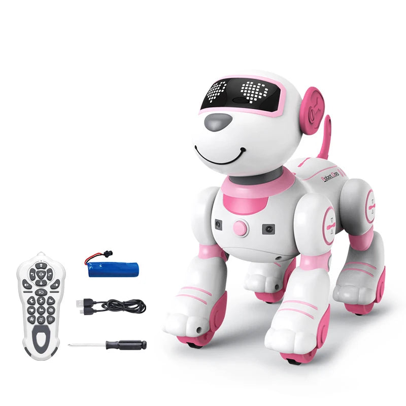 Robot Dog Stunt Walking Dancing Electric Pet Dog Remote Control Magic Pet Dog Toy Intelligent Touch Remote Control Children Toys