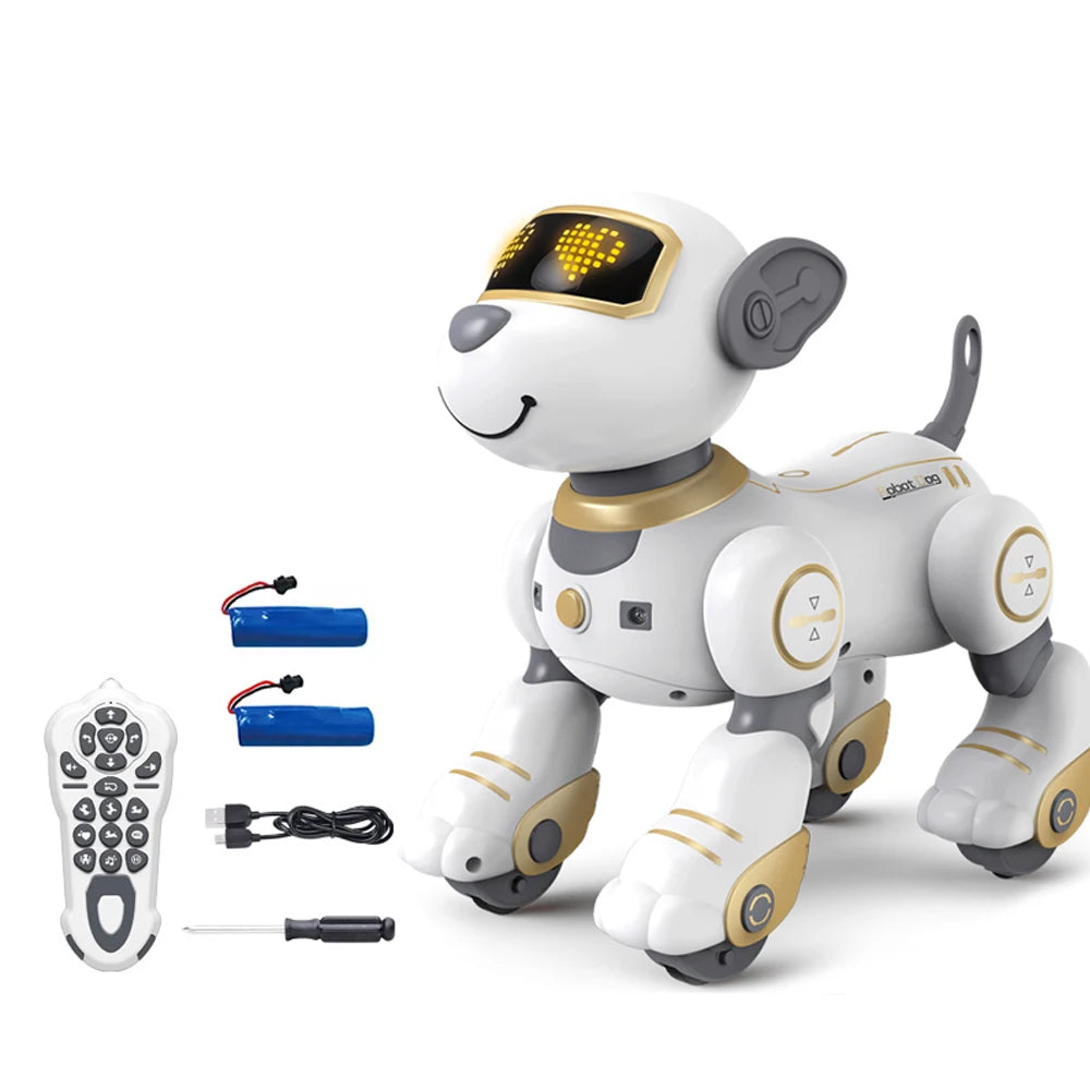Robot Dog Stunt Walking Dancing Electric Pet Dog Remote Control Magic Pet Dog Toy Intelligent Touch Remote Control Children Toys