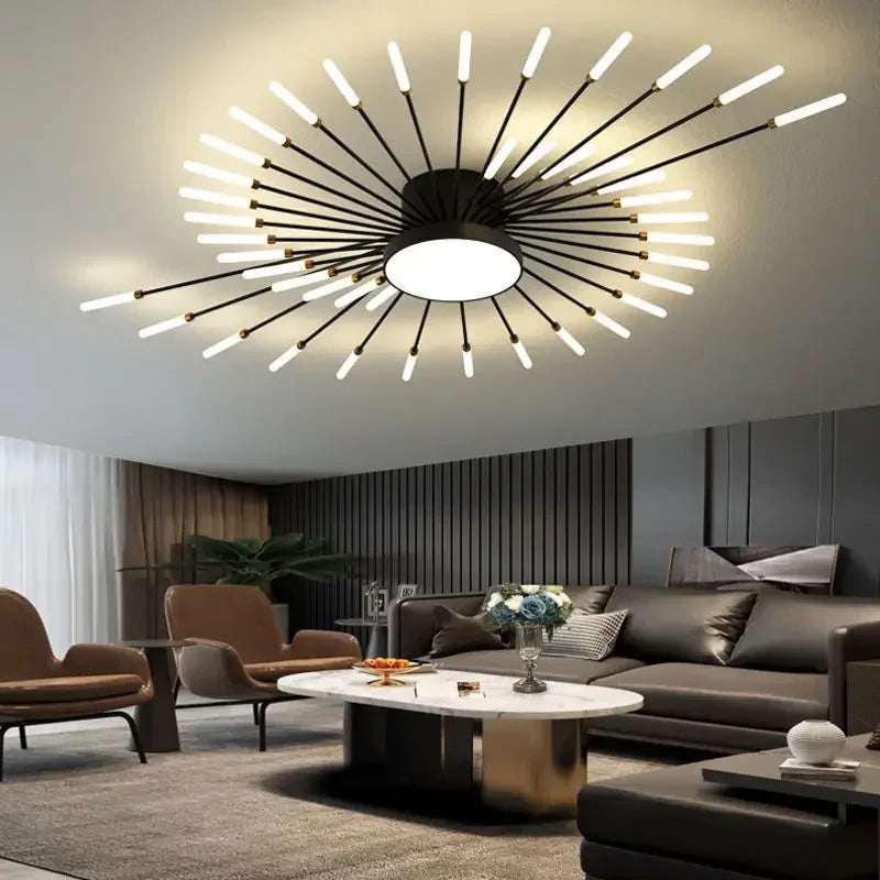 Led Ceiling Chandelier Lamp Indoor Lighting for Living Room Bedroom Home Decoration Kitchen Dining Table Light