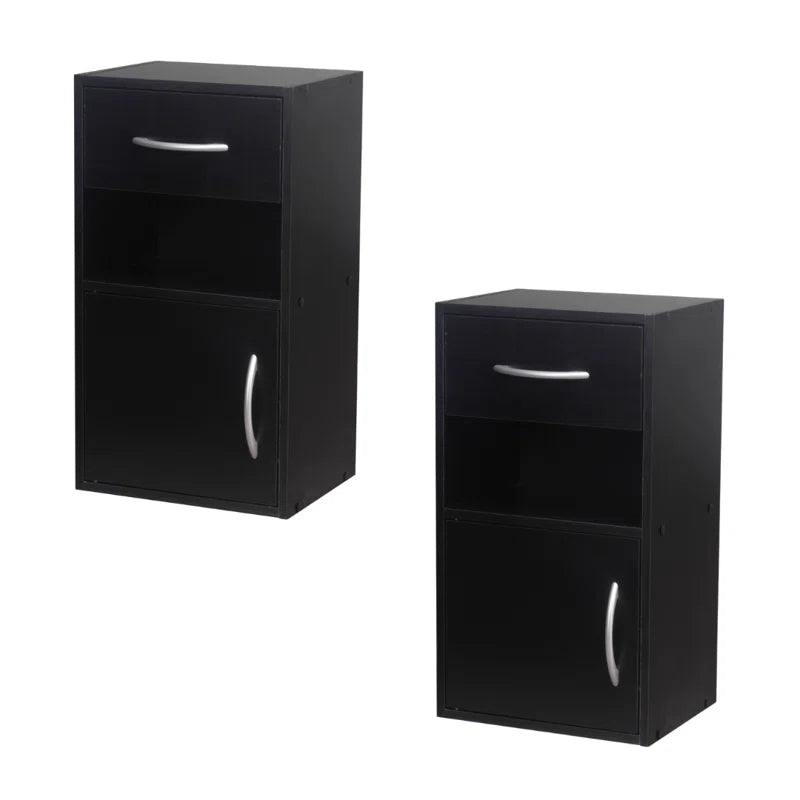 Baraa 30Cm W Particle Board / Chipboard Bedside Table