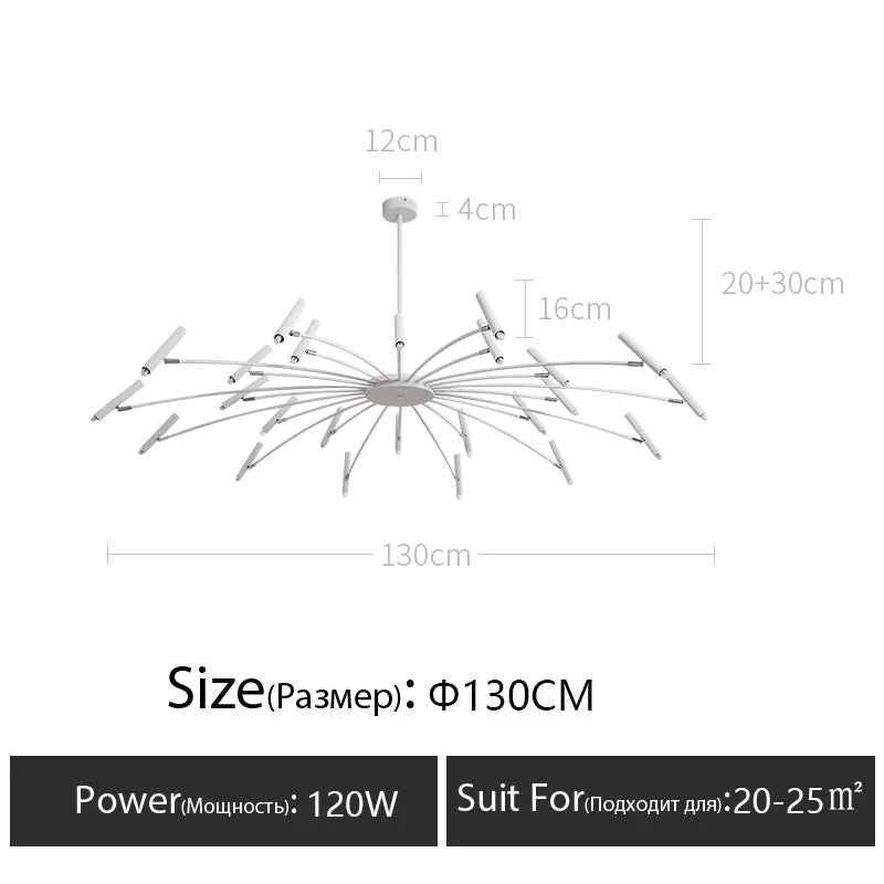 Modern G9Led Ceiling Chandelier Nordic Living Room Dining Room Chandelier 110V/220V Home Interior Lighting Decorative Chandelier