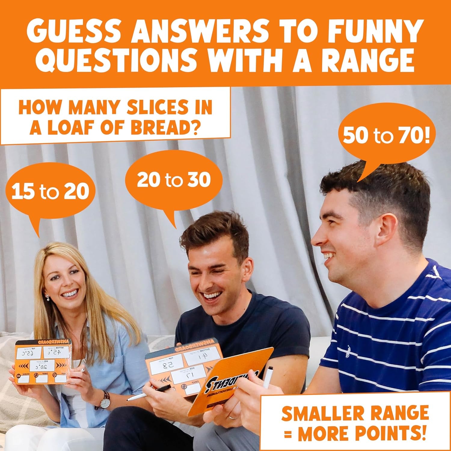 CONFIDENT? Board Game | the Smash Hit Guessing Game | 2-8 Players, Ages 10+ | Best Board Game for Families, Adults, Teens, Kids | Award-Winning Trivia Quiz Game | Enjoyed by Couples and Even Large Groups
