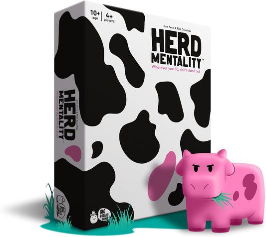 Herd Mentality Board Game: Udderly Hilarious Family Game | Easy Setup & Play | Loved by Millions | Perfect for 4-20 Players