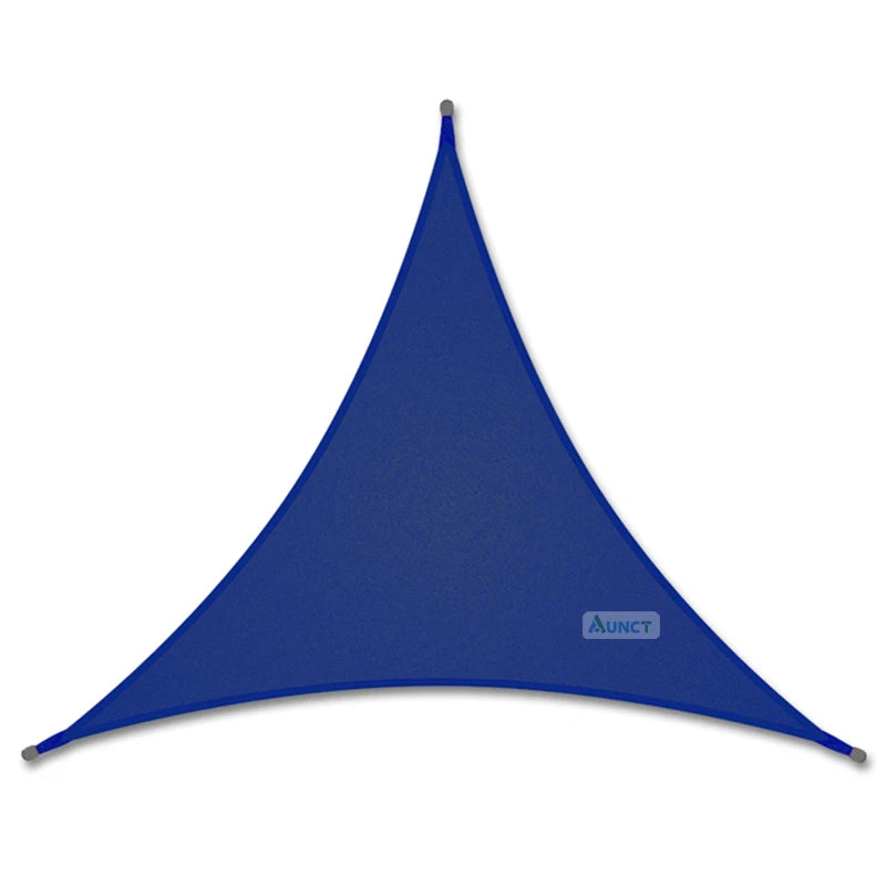 3X3X3M Triangle Sun Shelter Shade Sail LED Light String Awnings Outdoor Romantic Warm Waterproof Gazebo Garden YARD Sail Awning