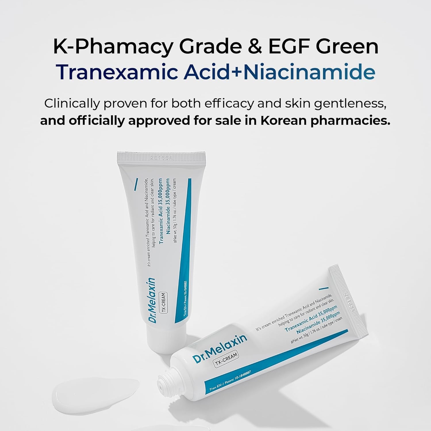 Tx Tranexamic Acid Cream Skin Freckle Cream, Blemishes, Anti-Pigmetation Korean Skin Care Korean Cosmetics 1.69 Fl Oz (50Ml) White