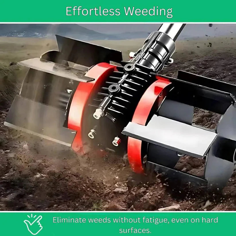 Transform Your Gardening Experience with the Effortless Weeding Wheel - Say Goodbye to Weeds in Seconds!
