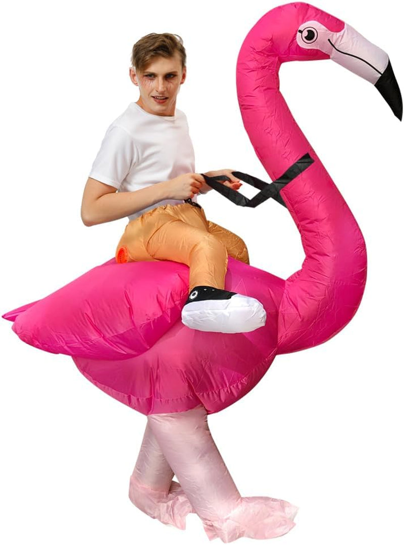 Flamingo Costume Inflatable Costume Adult Inflatable Halloween Costumes Fancy Dress for Adult