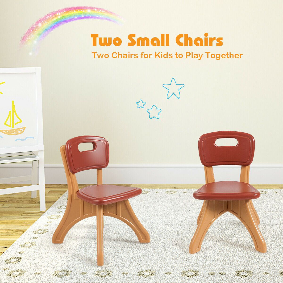 Children'S Activity Table Set with Storage Bins