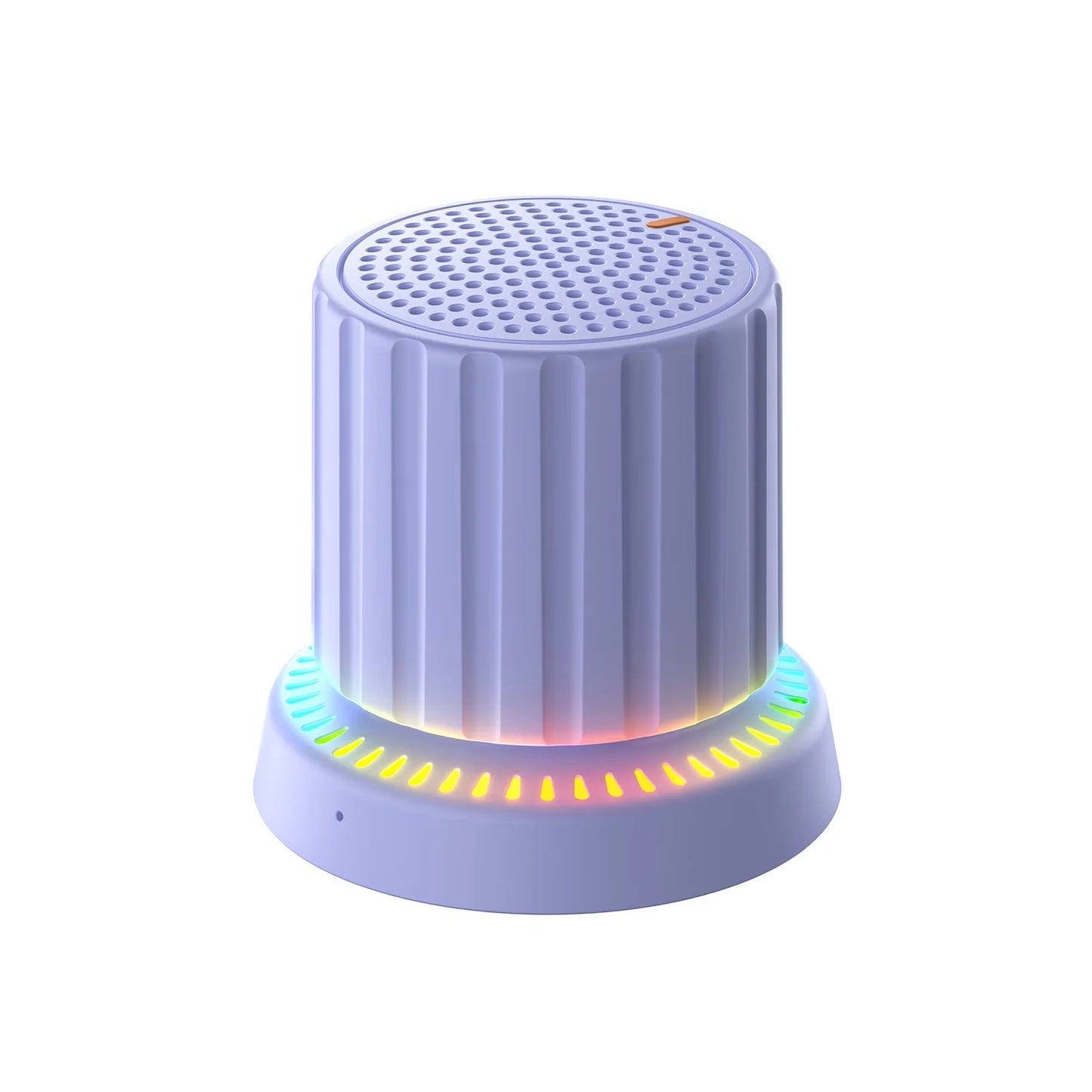 Waterproof Bluetooth Speaker with Colorful LED Lights Strong Magnetic Cup Portable Mini Bluetooth Speaker