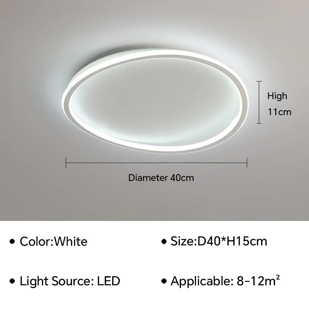 Modern LED Ceiling Chandelier Lamp for Living Dining Room Bedroom Children'S Room Study Hall Home Decor Lighting Fixture Lustre