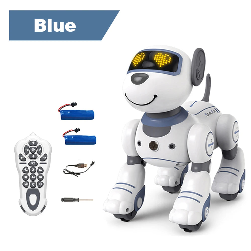 Robot Dog Stunt Walking Dancing Electric Pet Dog Remote Control Magic Pet Dog Toy Intelligent Touch Remote Control Children Toys
