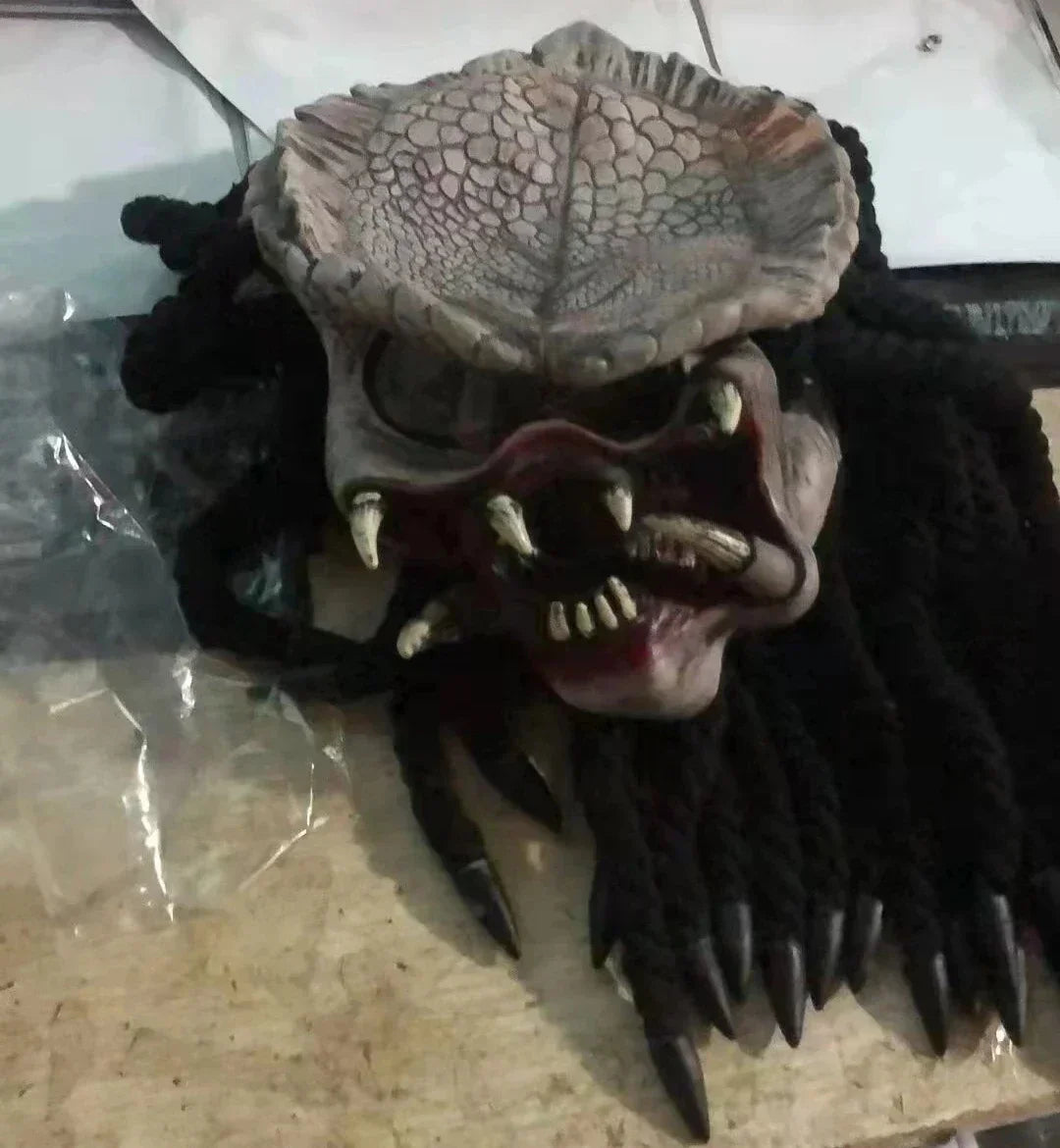 Headgear Face Mask 3D Sofia'S Predator Halloween Alien Terror Fancy Dress Party Halloween Cosplay Props,
