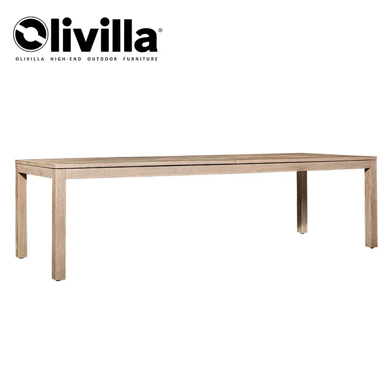 Vine Outdoor Teak Table Chair Villa Leisure Courtyard Table Chair Set Hotel Restaurant Waterproof Garden Furniture Customization