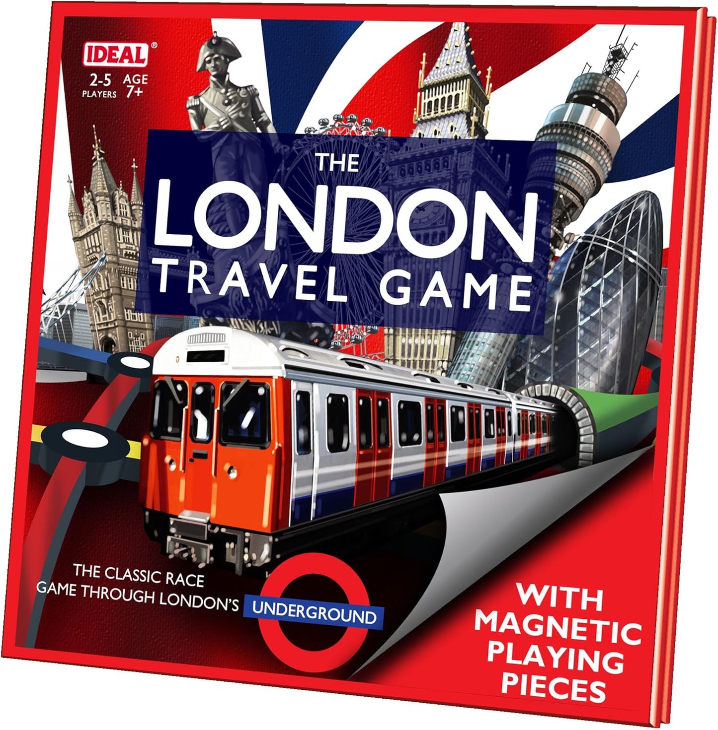 | the London Board Game - Travel Edition: the Classic Race Game through London'S Underground! | Classic Board Games | Travel Games | for 2-6 Players | Ages 7+