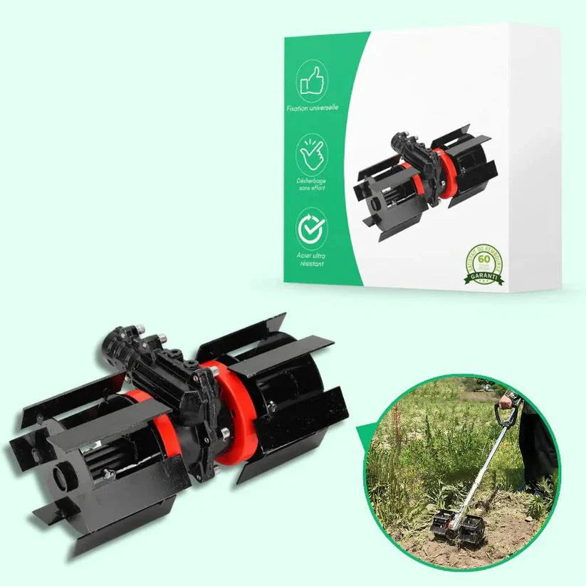 Transform Your Gardening Experience with the Effortless Weeding Wheel - Say Goodbye to Weeds in Seconds!