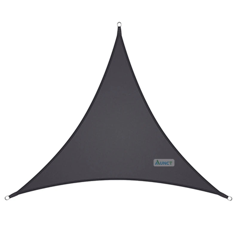 3X3X3M Triangle Sun Shelter Shade Sail LED Light String Awnings Outdoor Romantic Warm Waterproof Gazebo Garden YARD Sail Awning