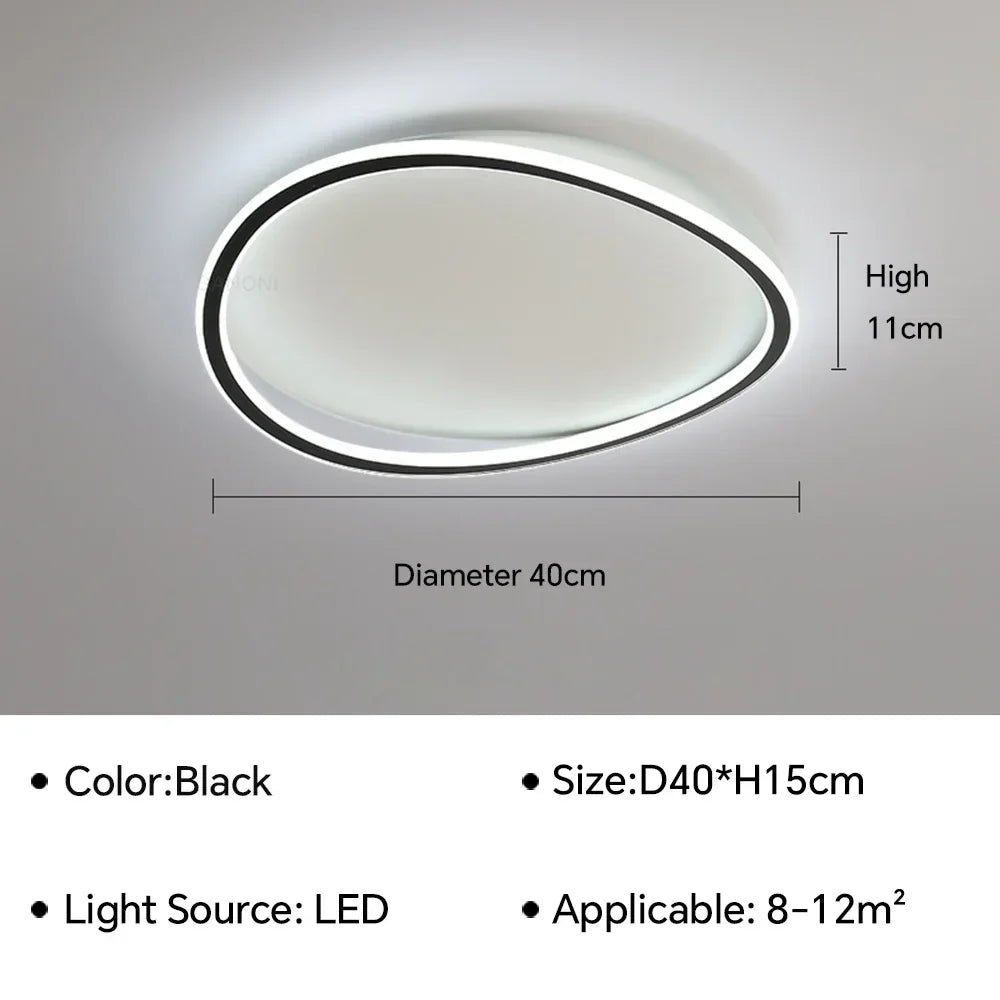 Modern LED Ceiling Chandelier Lamp for Living Dining Room Bedroom Children'S Room Study Hall Home Decor Lighting Fixture Lustre