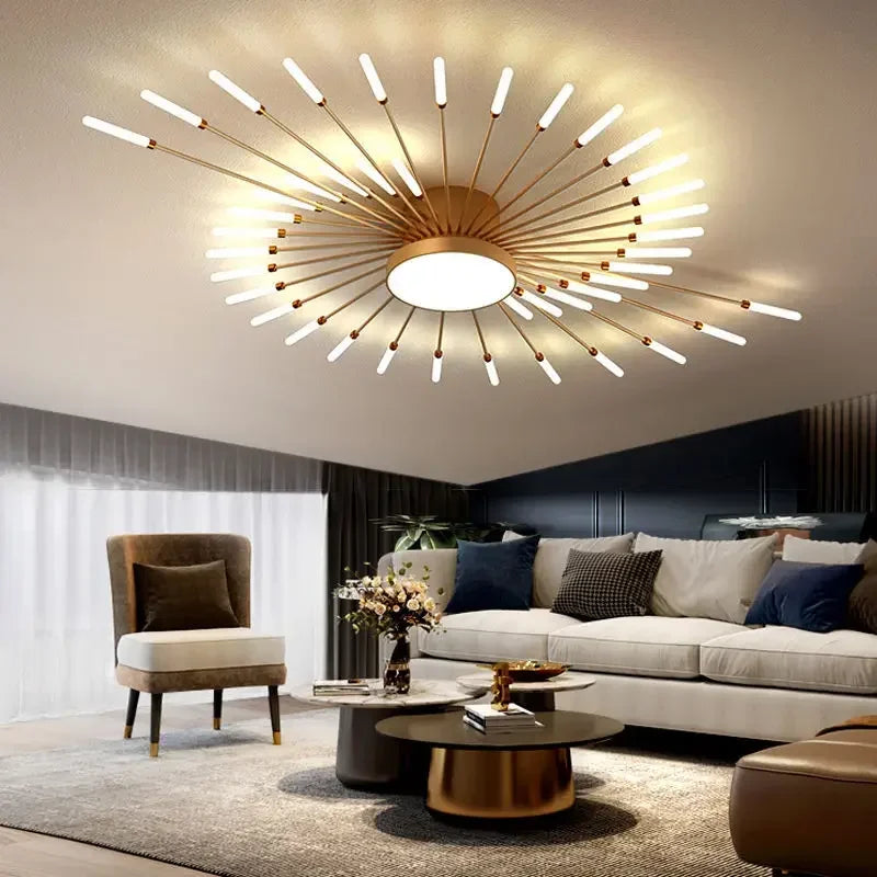 Led Ceiling Chandelier Lamp Indoor Lighting for Living Room Bedroom Home Decoration Kitchen Dining Table Light