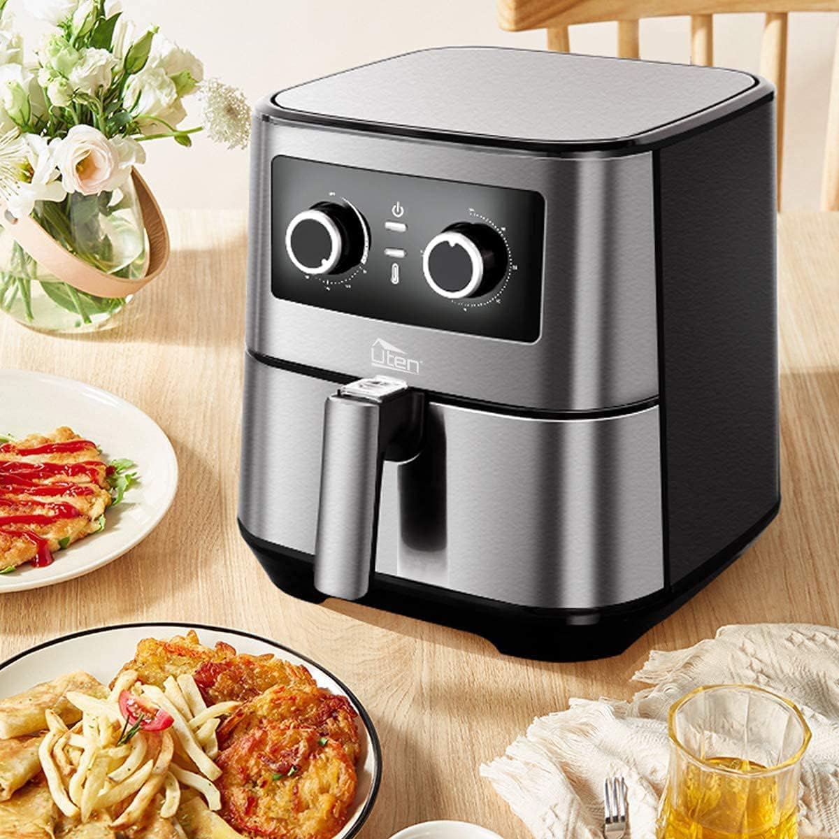 5.5L Air Fryer Oven — 1700W, Rapid Air Technology, Knob Control