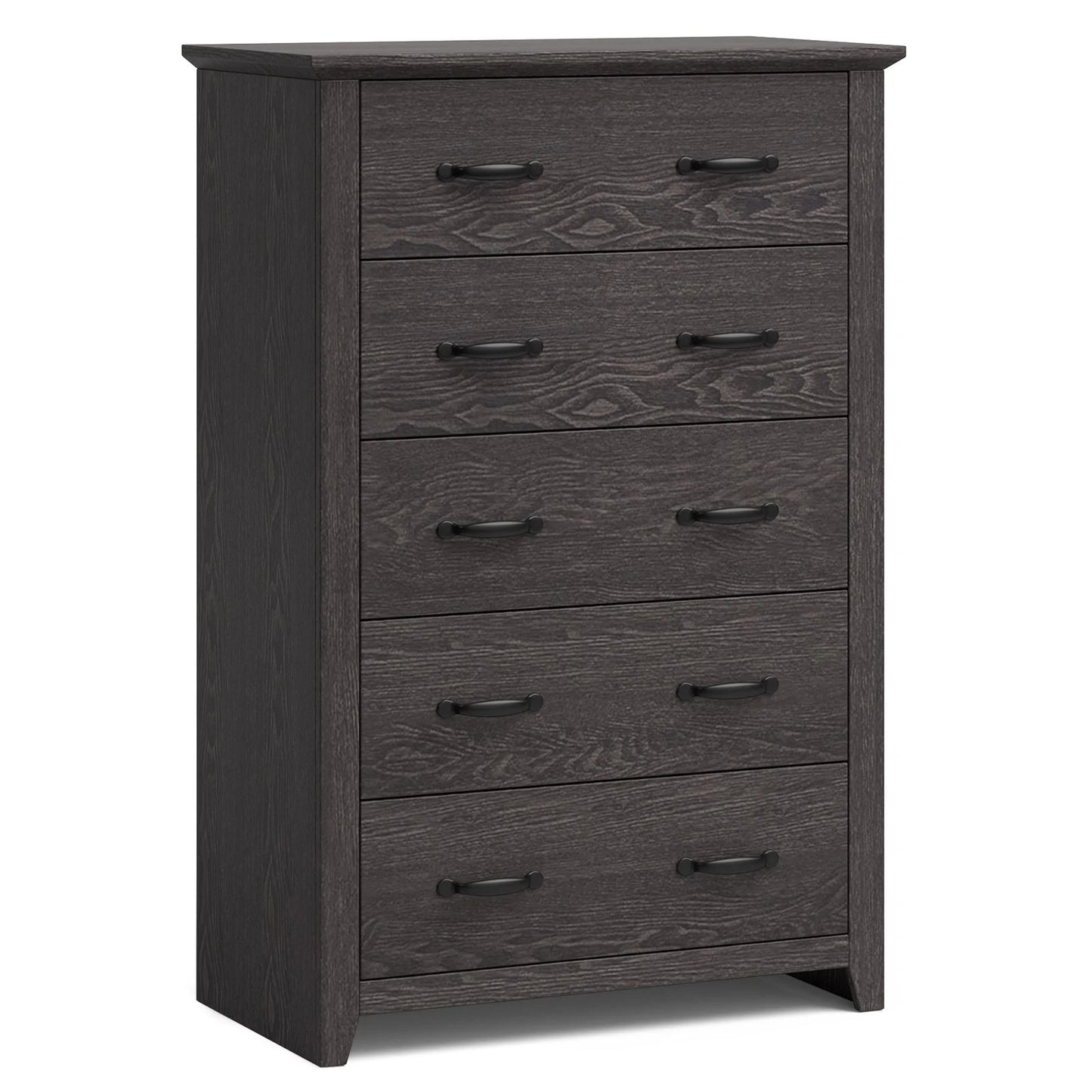 Dresser Vertical Chest of Drawers with 5 Pull-Out Drawers