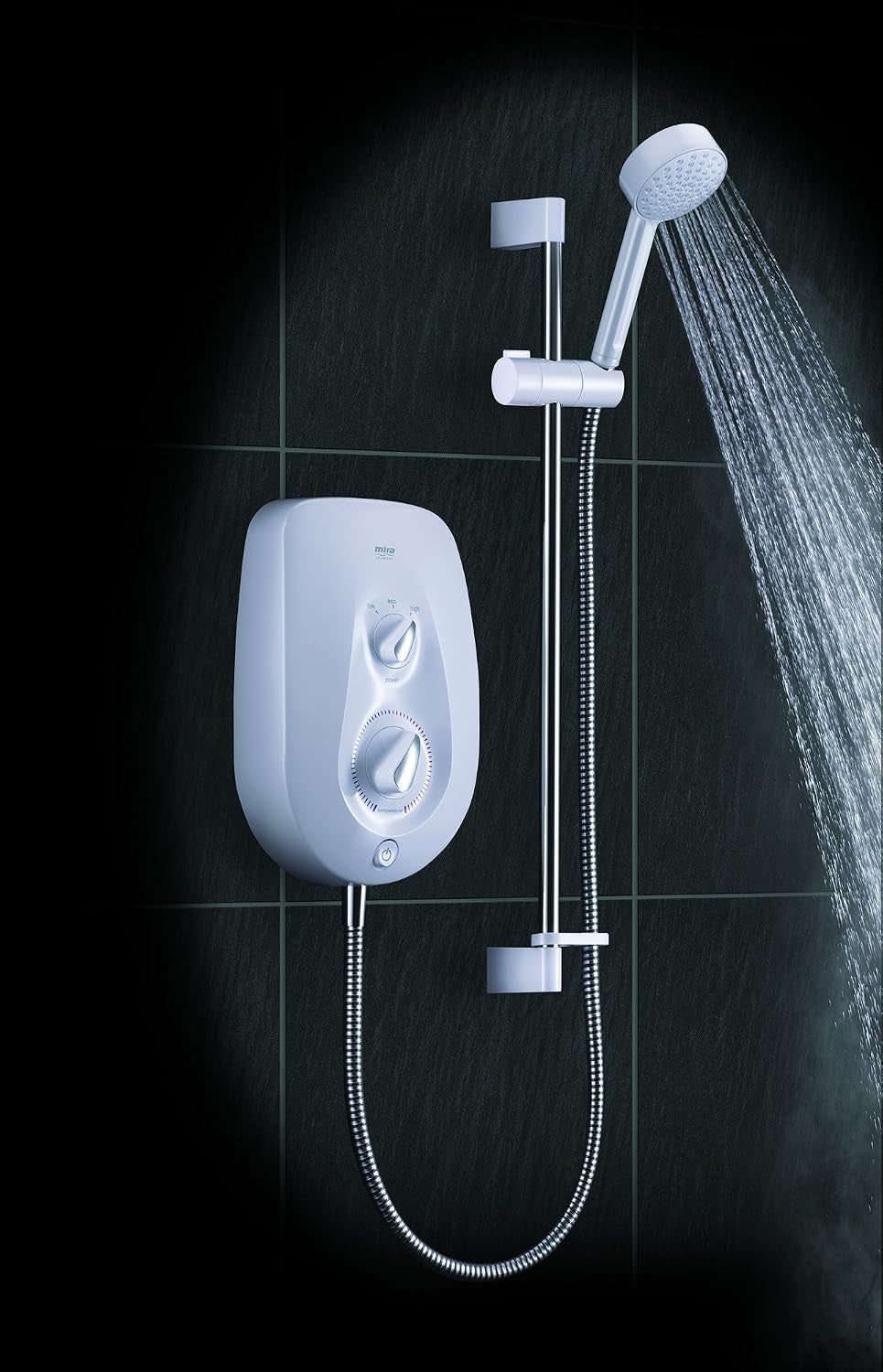 Showers Vie Electric Showers 9.5 Kw Electric Shower White/Chrome 1.1788.005