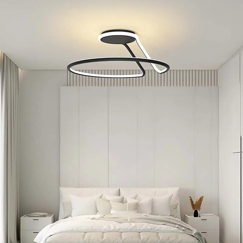 Modern LED Ceiling Lamp for Living Room Dining Room Balcony Hall Bedroom Ceiling Chandelier Home Decor Indoor Lighting Fixtures