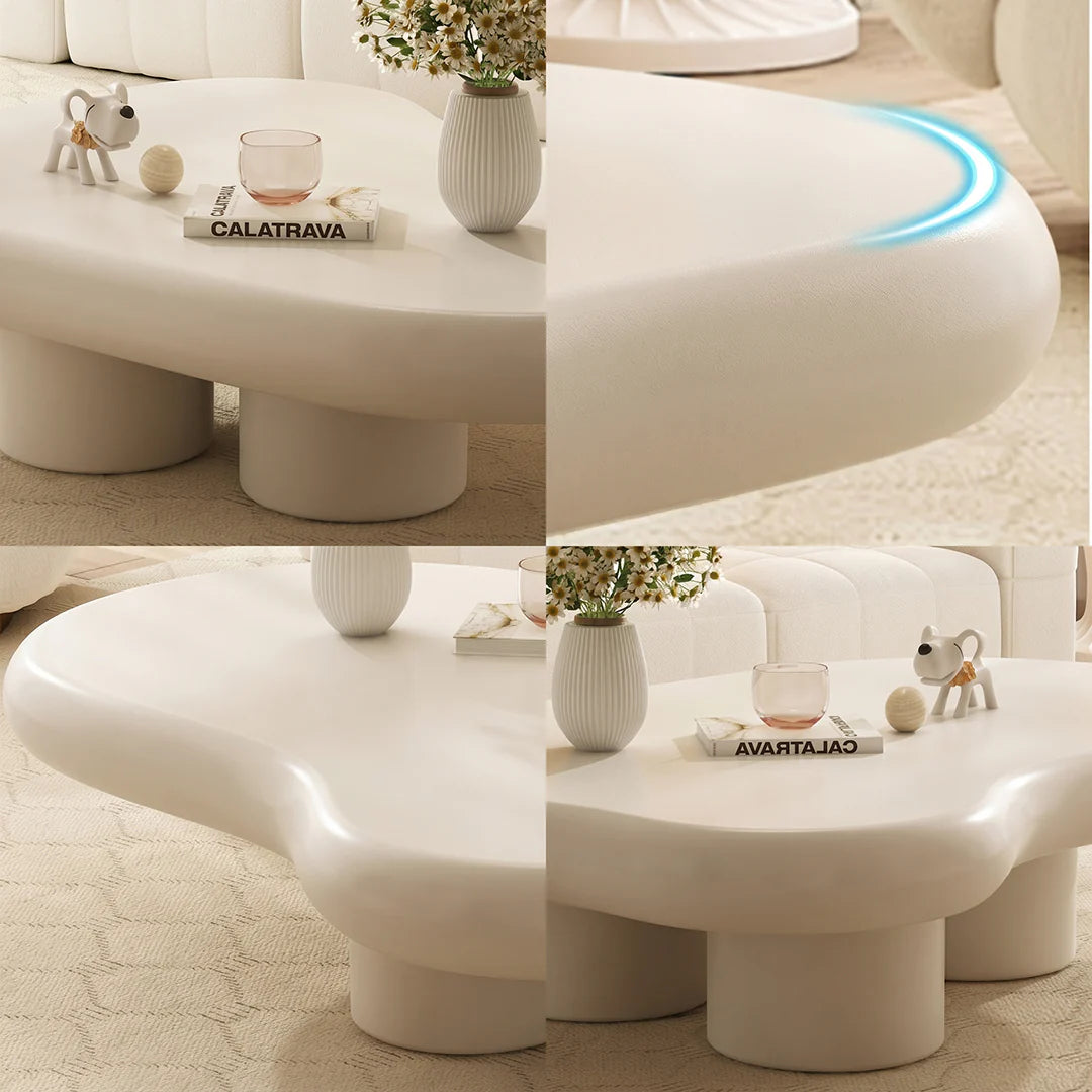 Quintus Coffee Table, Cream