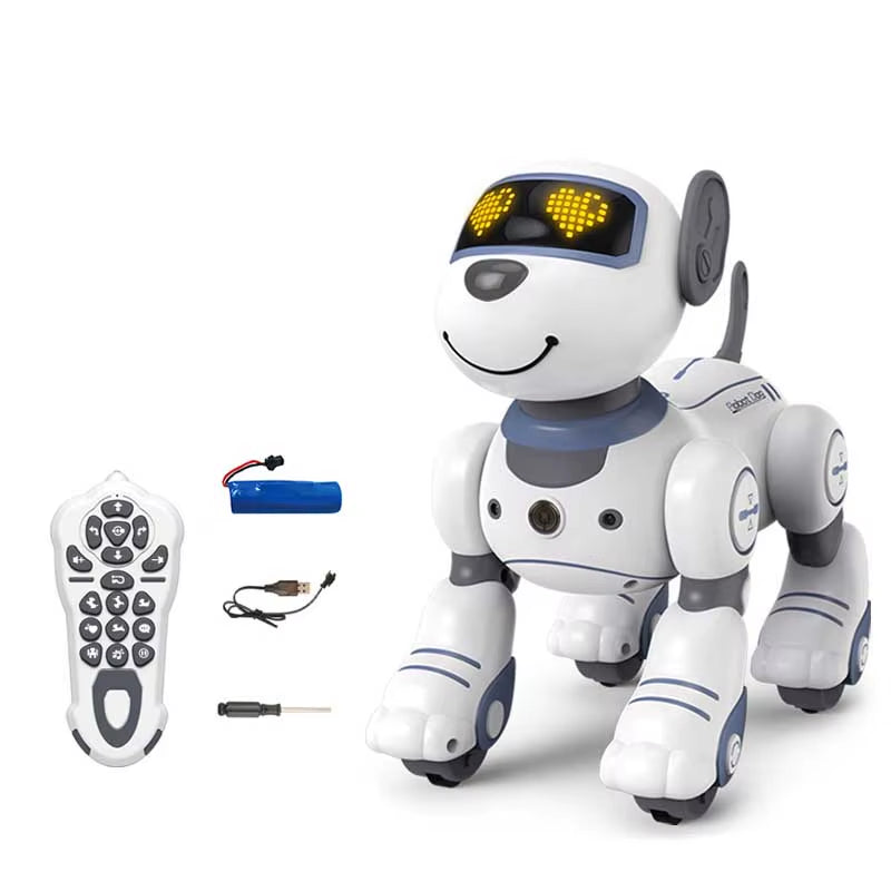 Robot Dog Stunt Walking Dancing Electric Pet Dog Remote Control Magic Pet Dog Toy Intelligent Touch Remote Control Children Toys