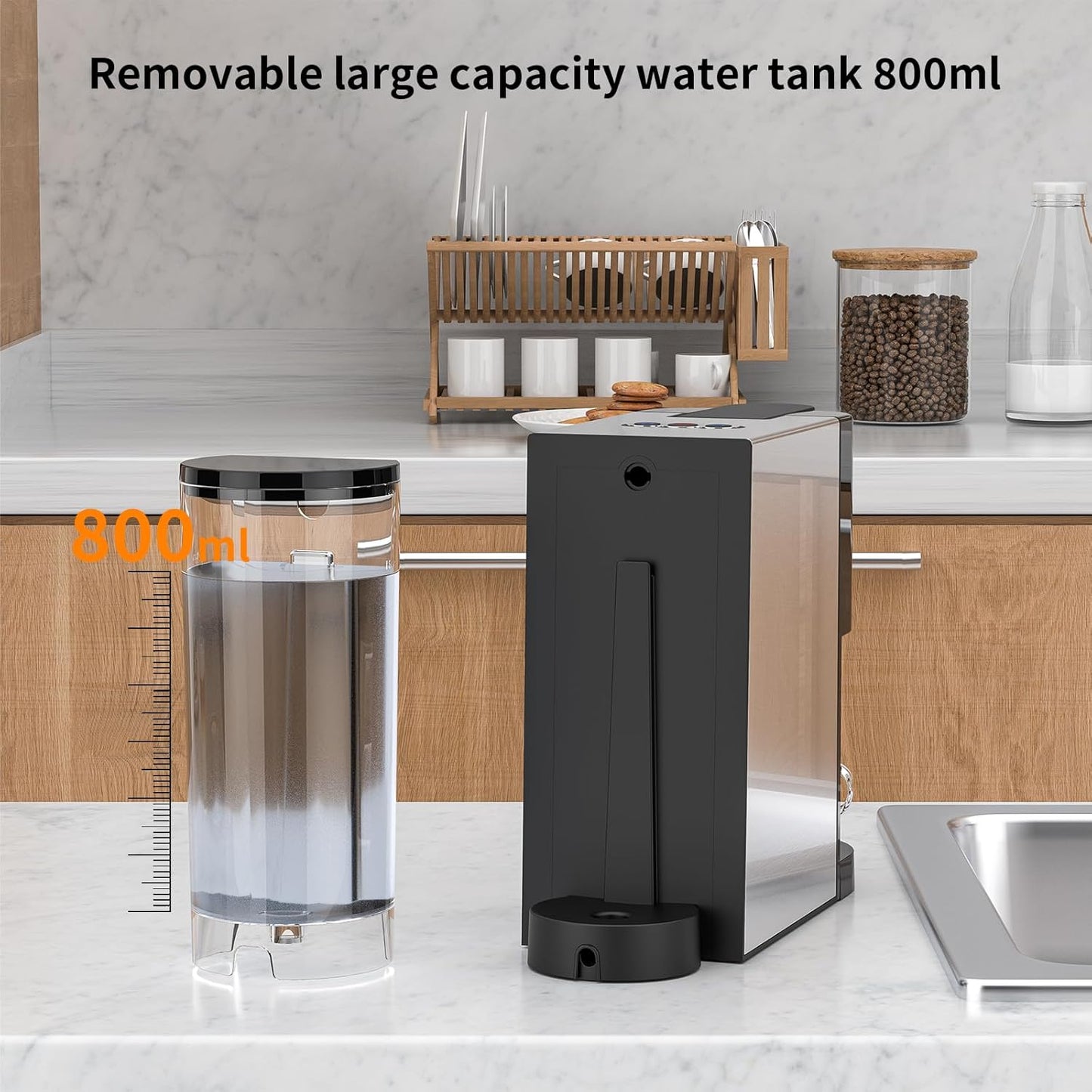 4-in-1 Pod Coffee Machine — Nespresso, Dolce Gusto, ESE & Ground Coffee, 19 Bar, Classic