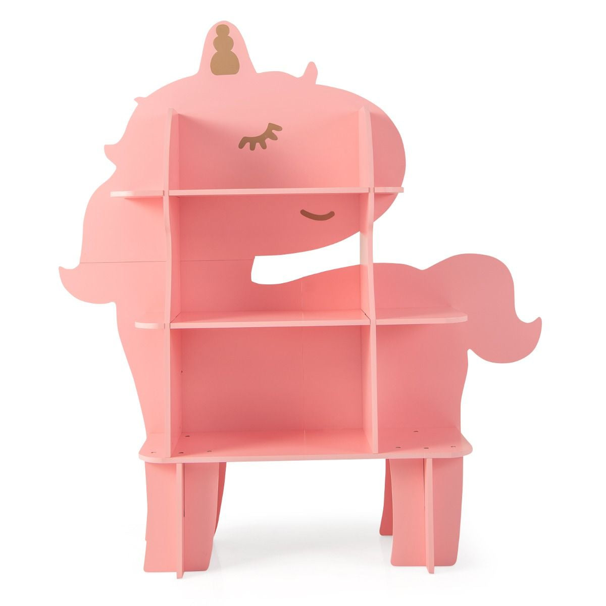 Kids Toy Storage Organizer with Anti-Toppling System for Play Room Nursery Kindergarten