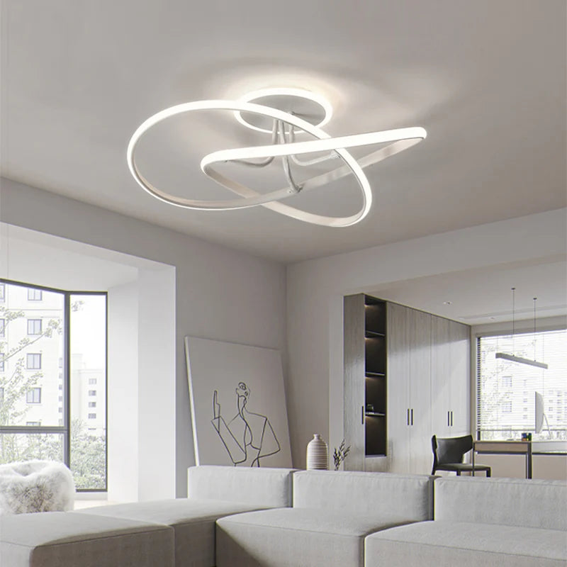 Modern LED Ceiling Lamp for Living Room Dining Room Balcony Hall Bedroom Ceiling Chandelier Home Decor Indoor Lighting Fixtures