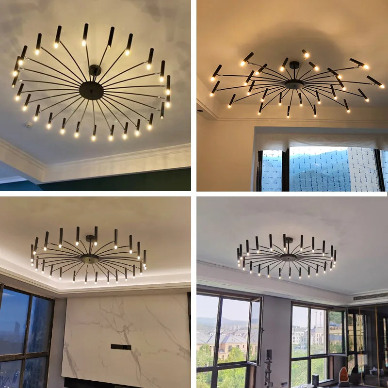 Modern G9Led Ceiling Chandelier Nordic Living Room Dining Room Chandelier 110V/220V Home Interior Lighting Decorative Chandelier
