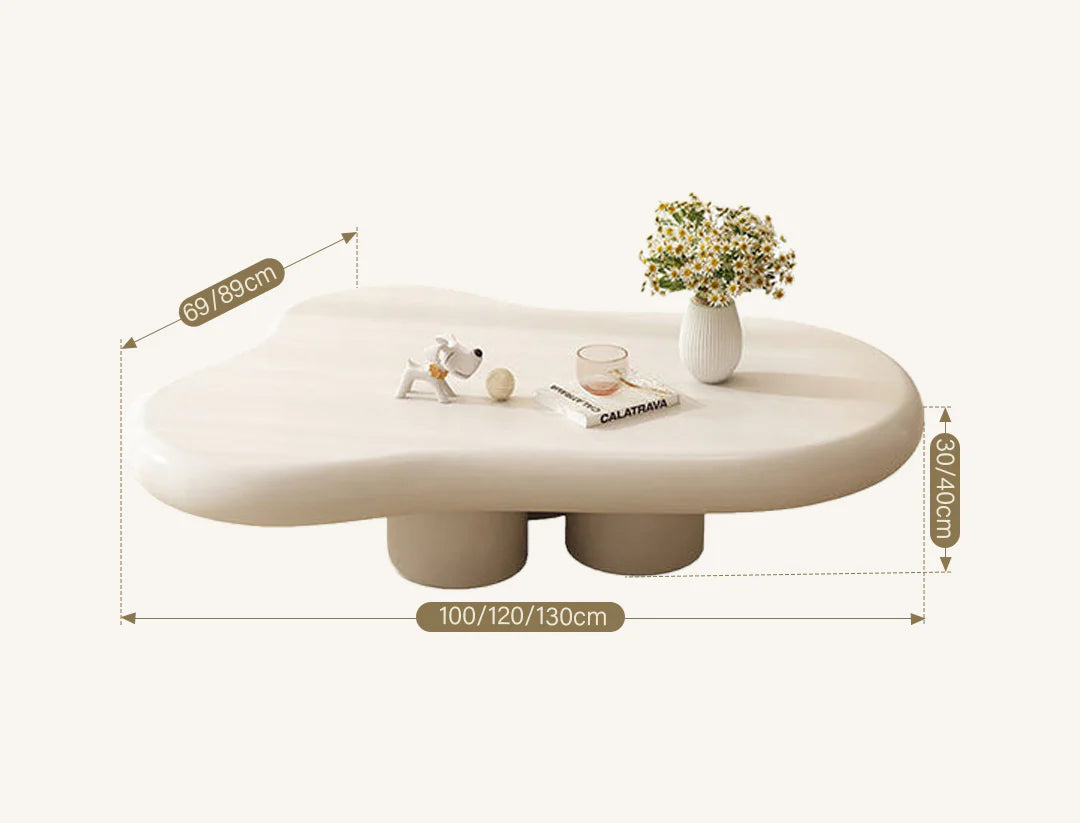 Quintus Coffee Table, Cream