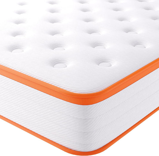 Single Hybrid Pocket Sprung Mattress — 90 × 190 × 18cm, Medium Firm, Cool Touch