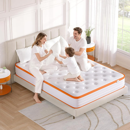 Single Hybrid Pocket Sprung Mattress — 90 × 190 × 18cm, Medium Firm, Cool Touch